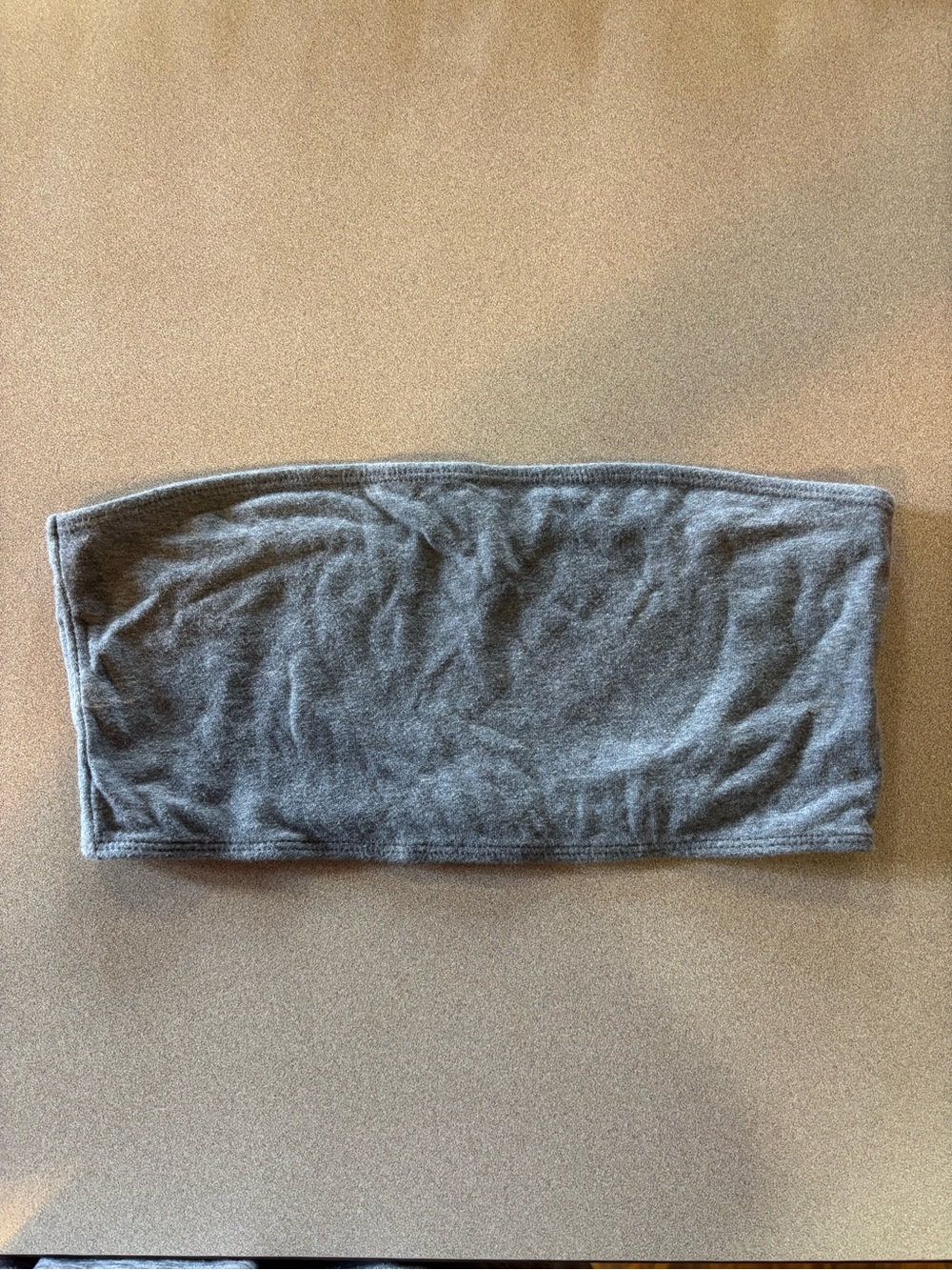Hollister Gray Strapless Tube Top